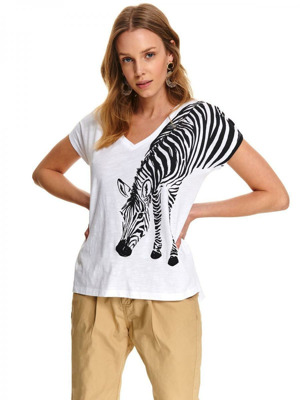 Top Secret Halenka ZEBRA dámská